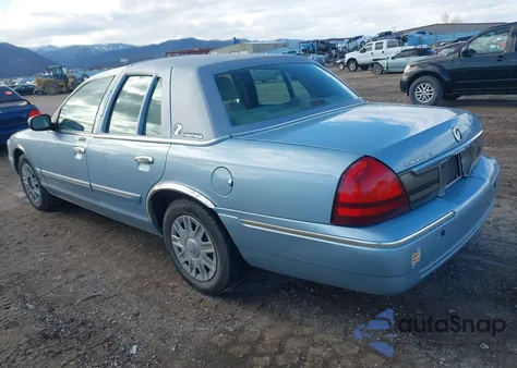 2007 Mercury Grand Marquis Gs z USA, uszkodzony, nr VIN 2MEFM74VX7X619180